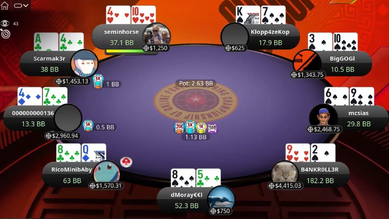 SCOOP 84-H $1K PKO B4NKR0LL3R | seminhorse | Klopp4zeKop - Final Table Poker Replays