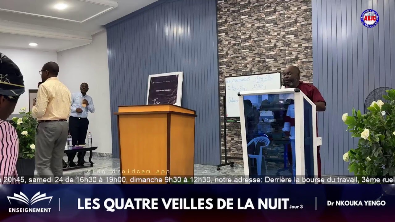 Thème: LES QUATRE VEILLES DE LA NUIT (jour 3)
