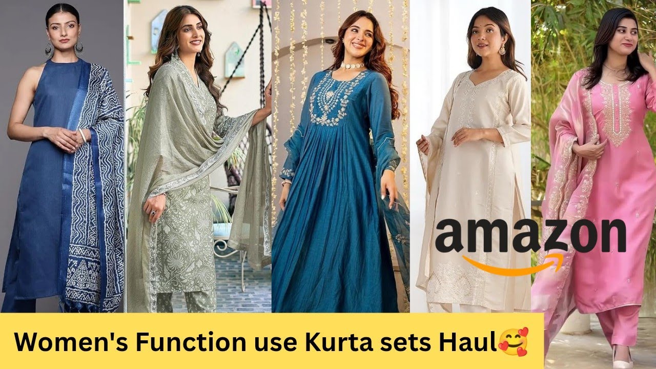 “Function Wear Kurta Sets Try-On Haul 💕 Indian Ethnic Wear” | Elegant Kurta Sets for Every Function💃