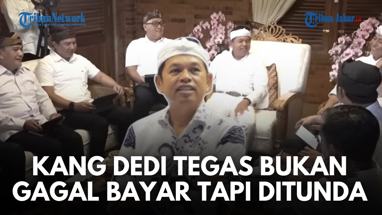 KDM UNGKAP UTANG KONTRAKTOR! Blak-blakan Kekurangan Anggaran Usai Genjot Pembangunan Jabar