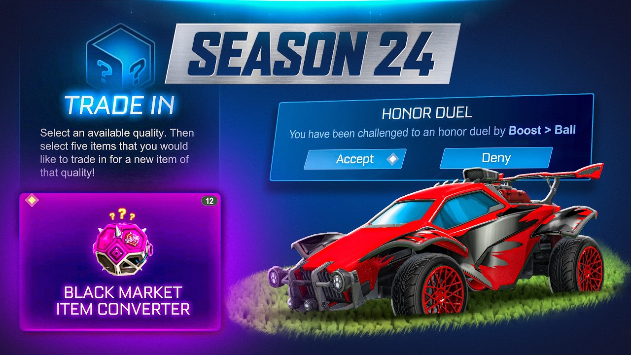Оцениваем *новое* обновление 24-го сезона Rocket League.