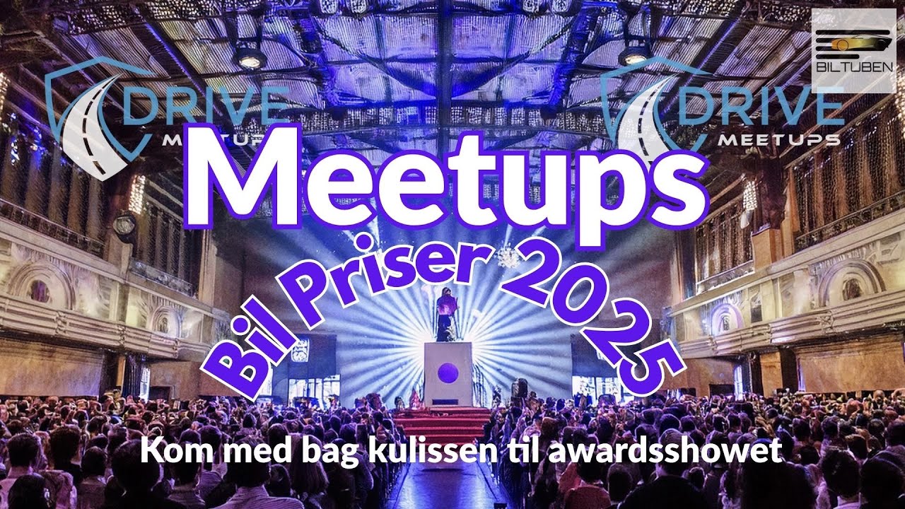 MEETUPS BILPRISER 2025 - KOM MED BAG KULISSEN #bilmagasinet #str&oslash;jersamlingen #awardsshow