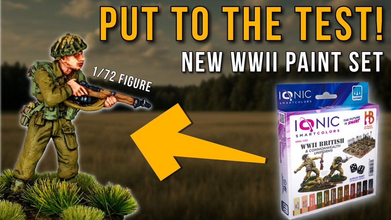 PUT TO THE TEST: Ionic WWII British Infantry Paint Set (1/72 Scale) | AMMO MIG. Painting Tutorial.