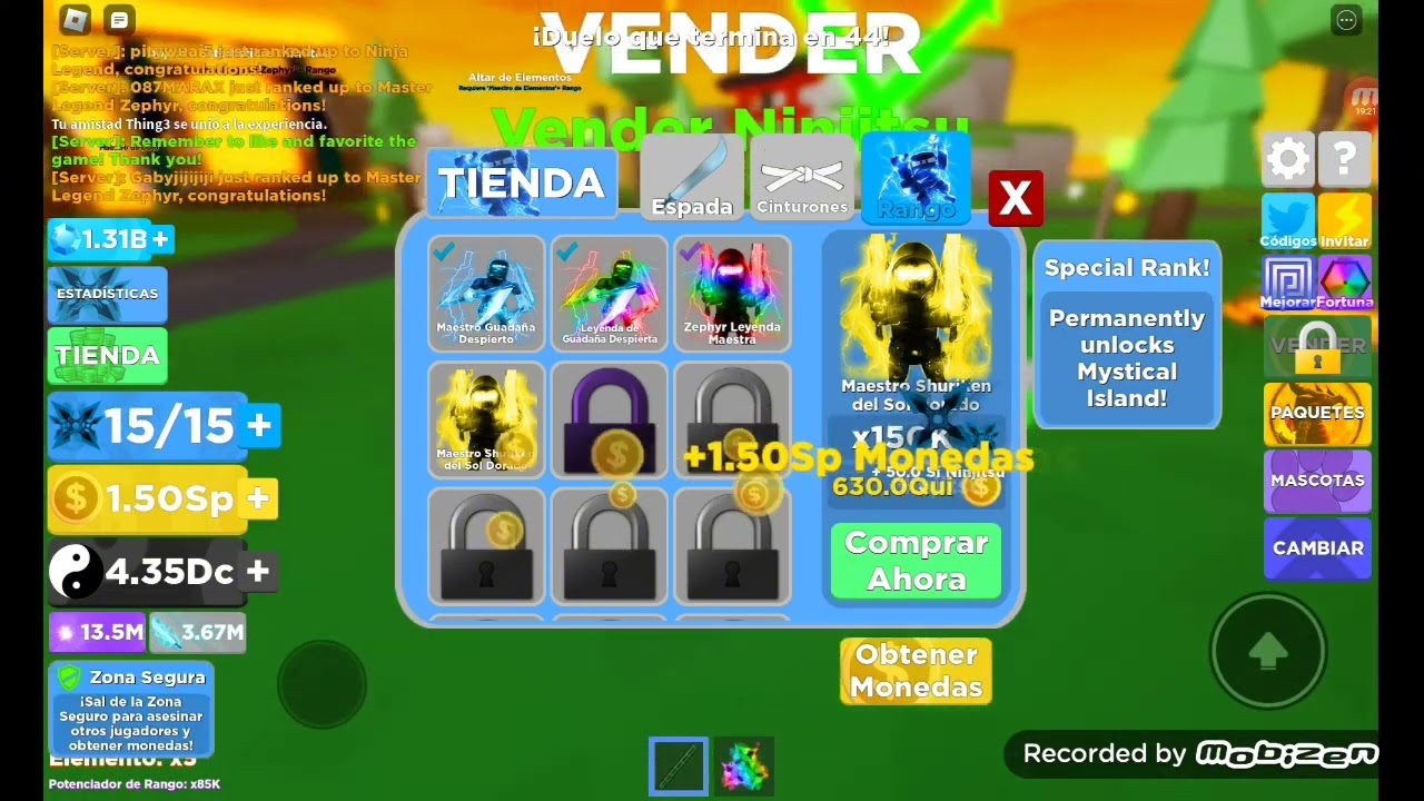BUG DE LAS ISLAS EN NINJA LEGENDS (TUTORIAL)