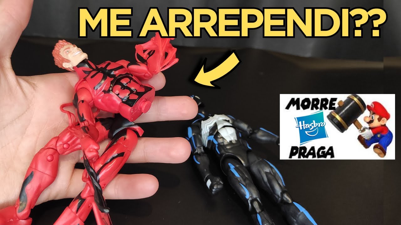 COMPREI O SPIDER MAN E O CARNIFICINA BOOTLEGS l Review e Unboxing MARVEL LEGENDS