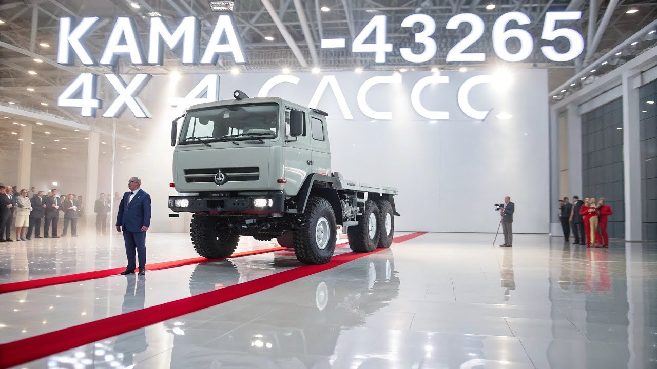 КАМАЗ-43265 4×4 — МОЩНОЕ ВНЕДОРОЖНОЕ ШАССИ | ОБЗОР И ДЕТАЛИ