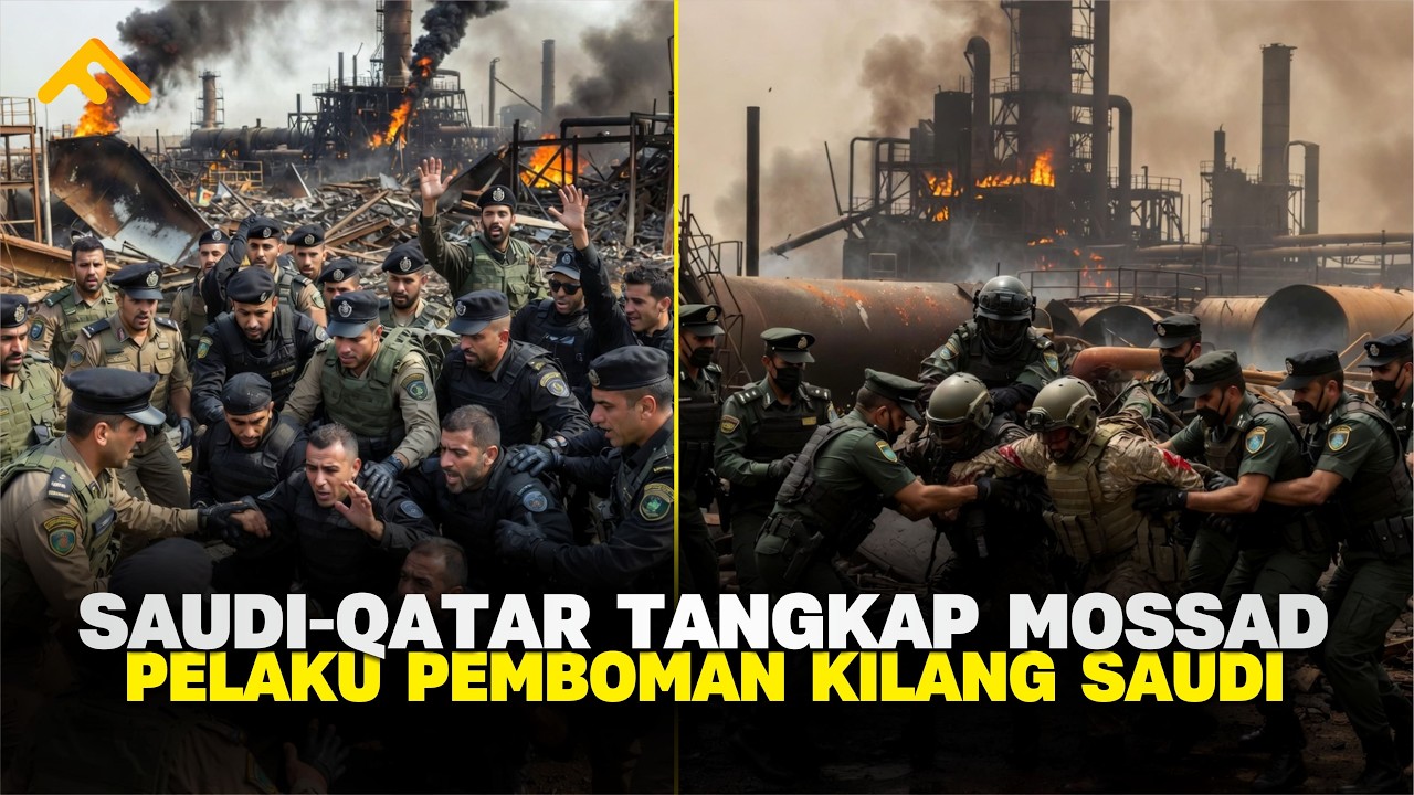 Terbongkar! Saudi & Qatar Ringkus Jaringan Mosad; Kilang Saudi Ternyata Bukan Iran, Tapi Ulah Israel