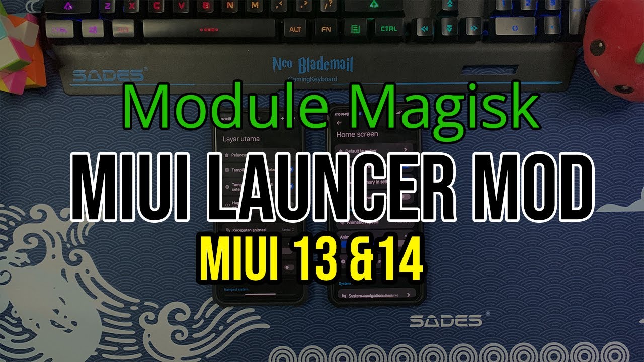 (Root) Module Miui Launcher Mod - Miui 13 dan 14