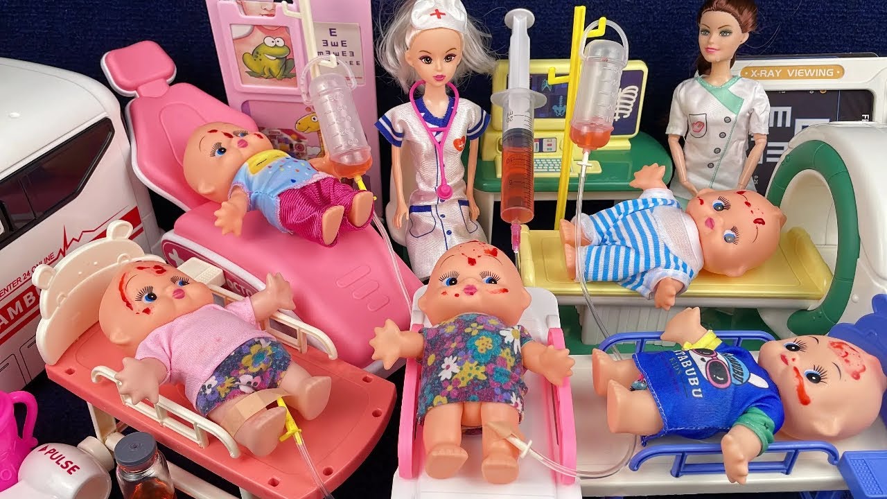 10 Minutes Satisfying with Unboxing Doctor Toys, AmbulancePlay Set Review Toys | ASMR