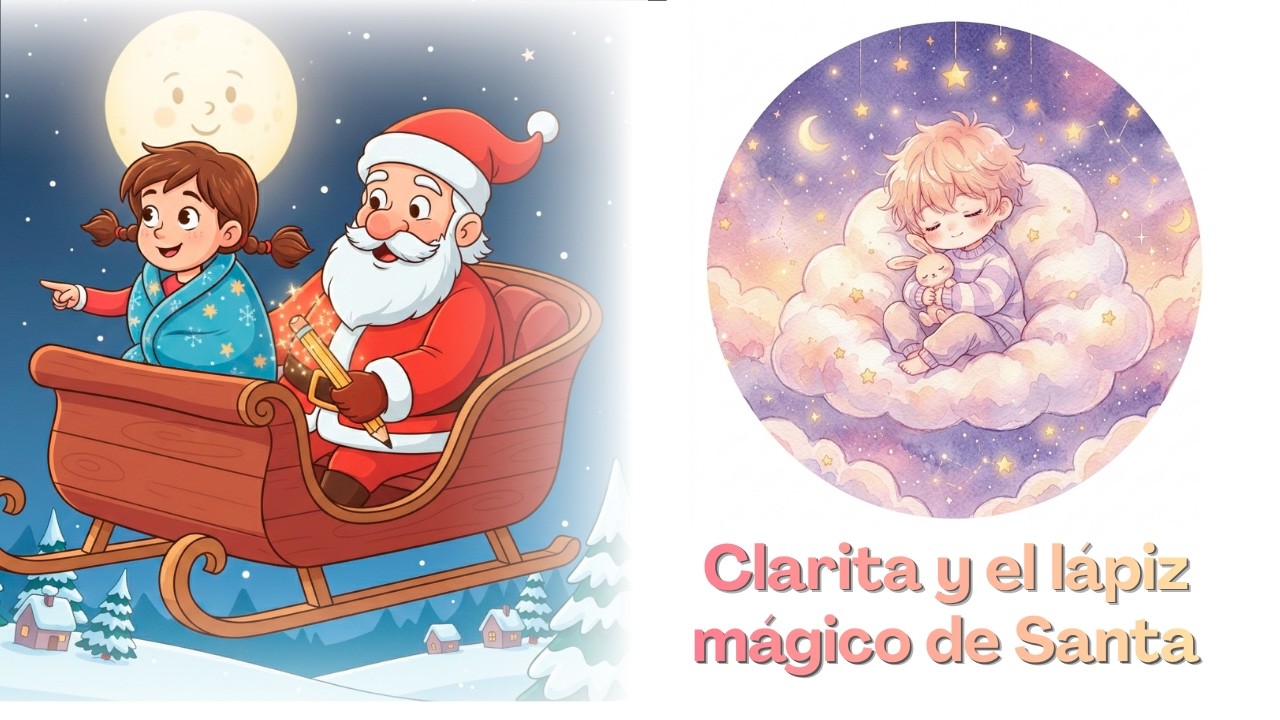 CUENTO N°1. Clarita y el lápiz mágico de Santa