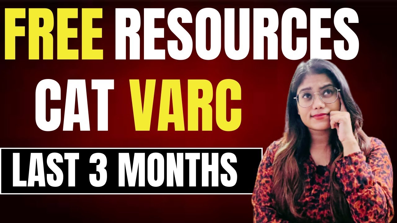 CAT VARC FREE RESOURCES 📚 - 75 DAYS LEFT TO CAT EXAM | CAT 2023 Preparation