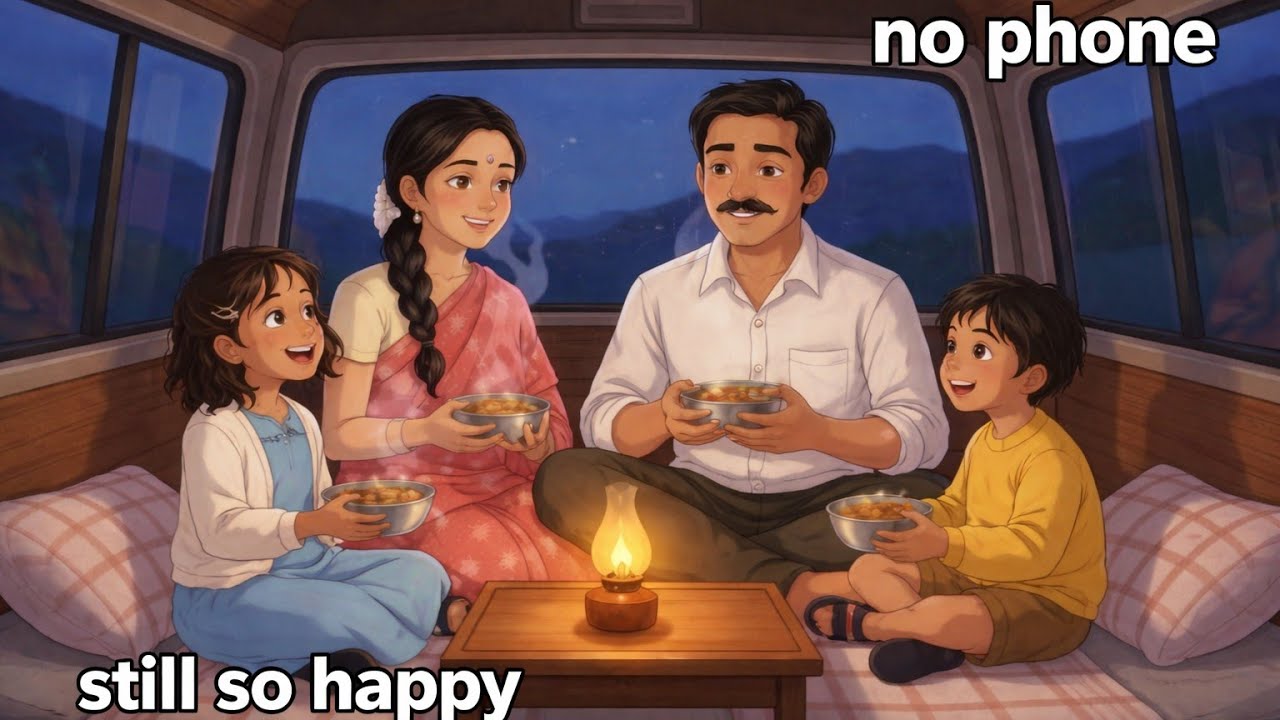 Before Phones: A Peaceful 90s Indian Family Road Trip | ASMR Nostalgia