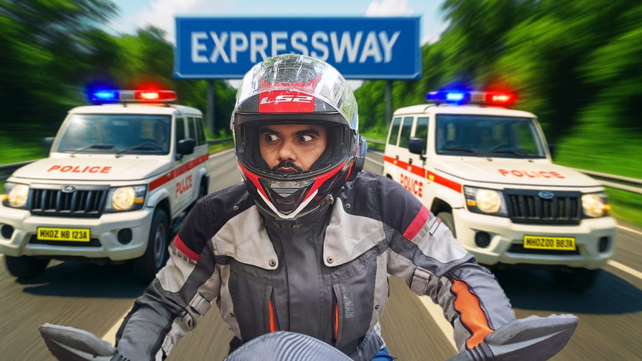 Can I Ride my BIKE on Mumbai Pune Express Highway without getting caught