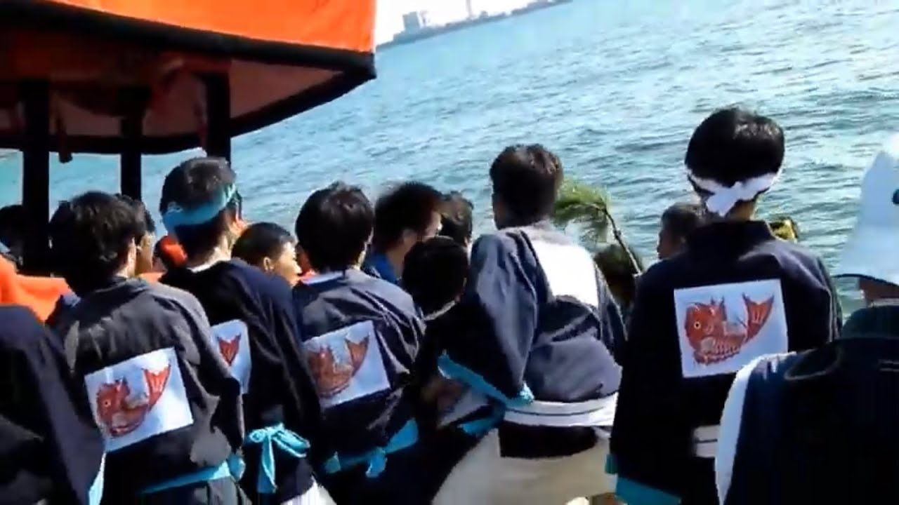2014年　平成26年度吉原祭・本祭　新濱組　潮かけ①