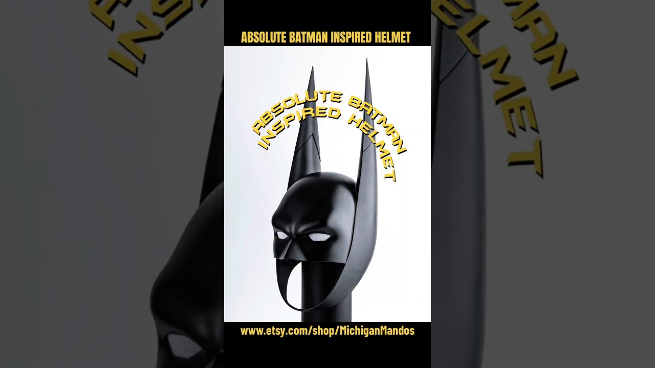 Absolute Batman Helmet #batman #dccomics #dcu