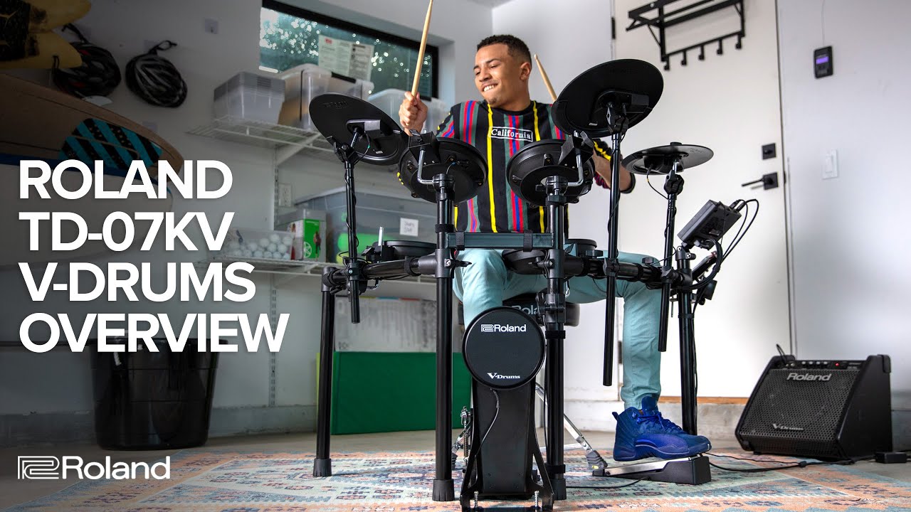 Обзор набора Roland V-Drums TD-07KV