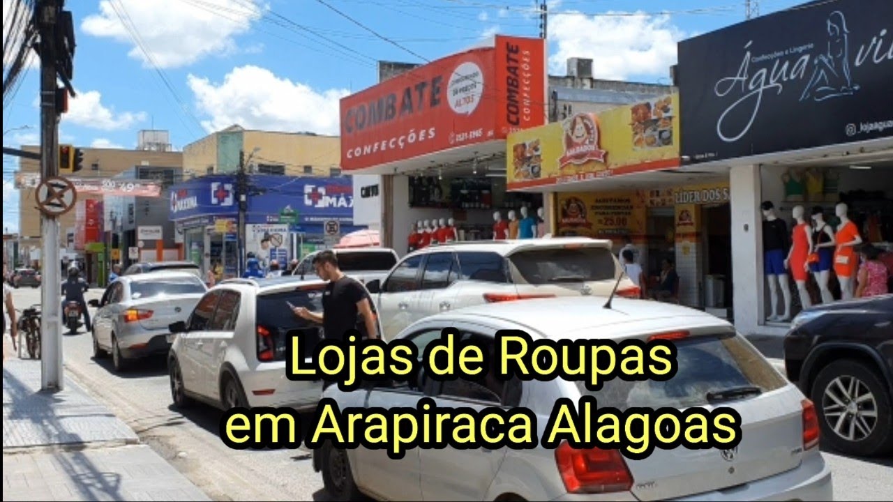 LOJAS DE ROUPAS NO CENTRO DE ARAPIRACA ALAGOAS