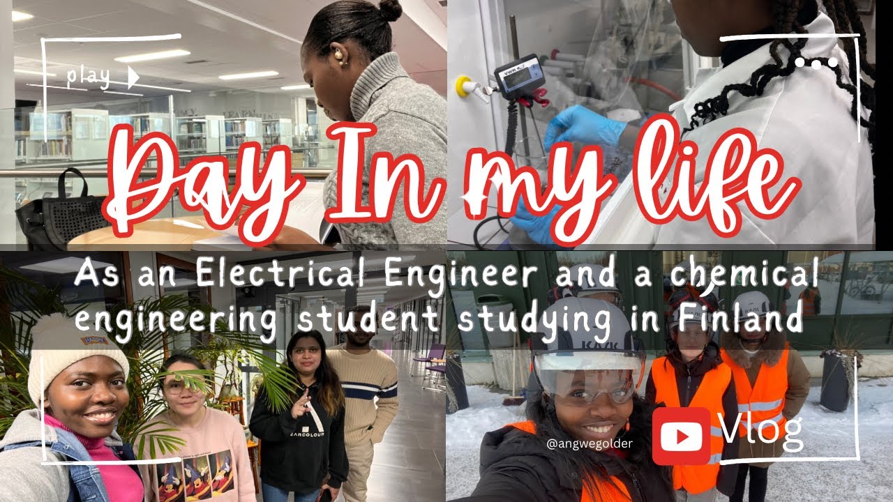 A DAY IN THE LIFE OF AN ELECTRICAL ENGINEER AND A CHEMICAL ENGINEERING STUDENT IN FINLAND | VLOG