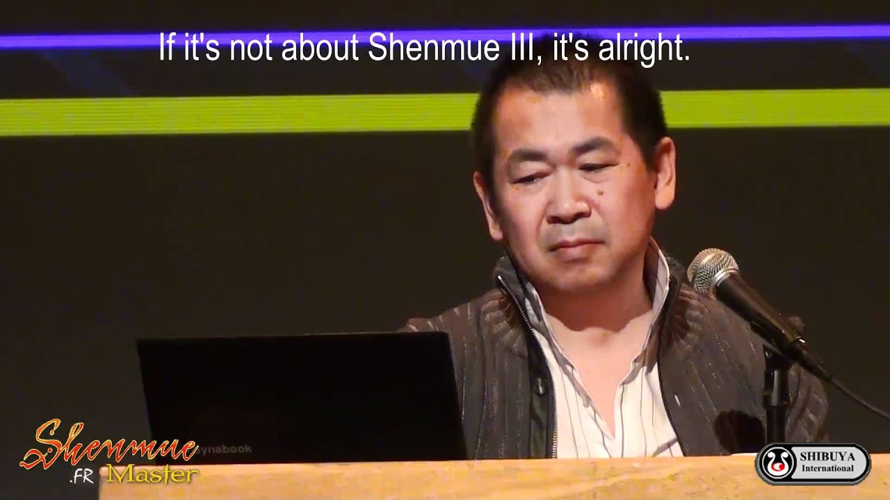 Yu Suzuki TGS 2011 Part 1 : 