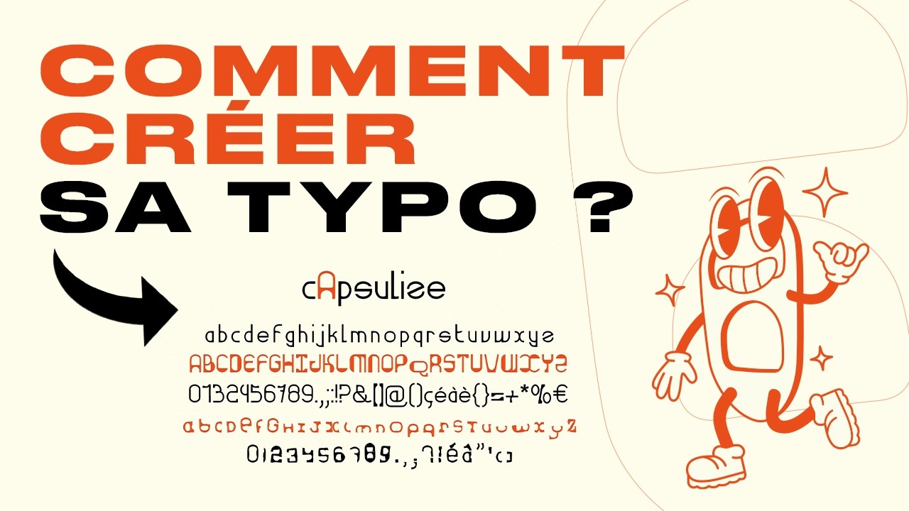 Comment créé une typographie de A à Z !🥤