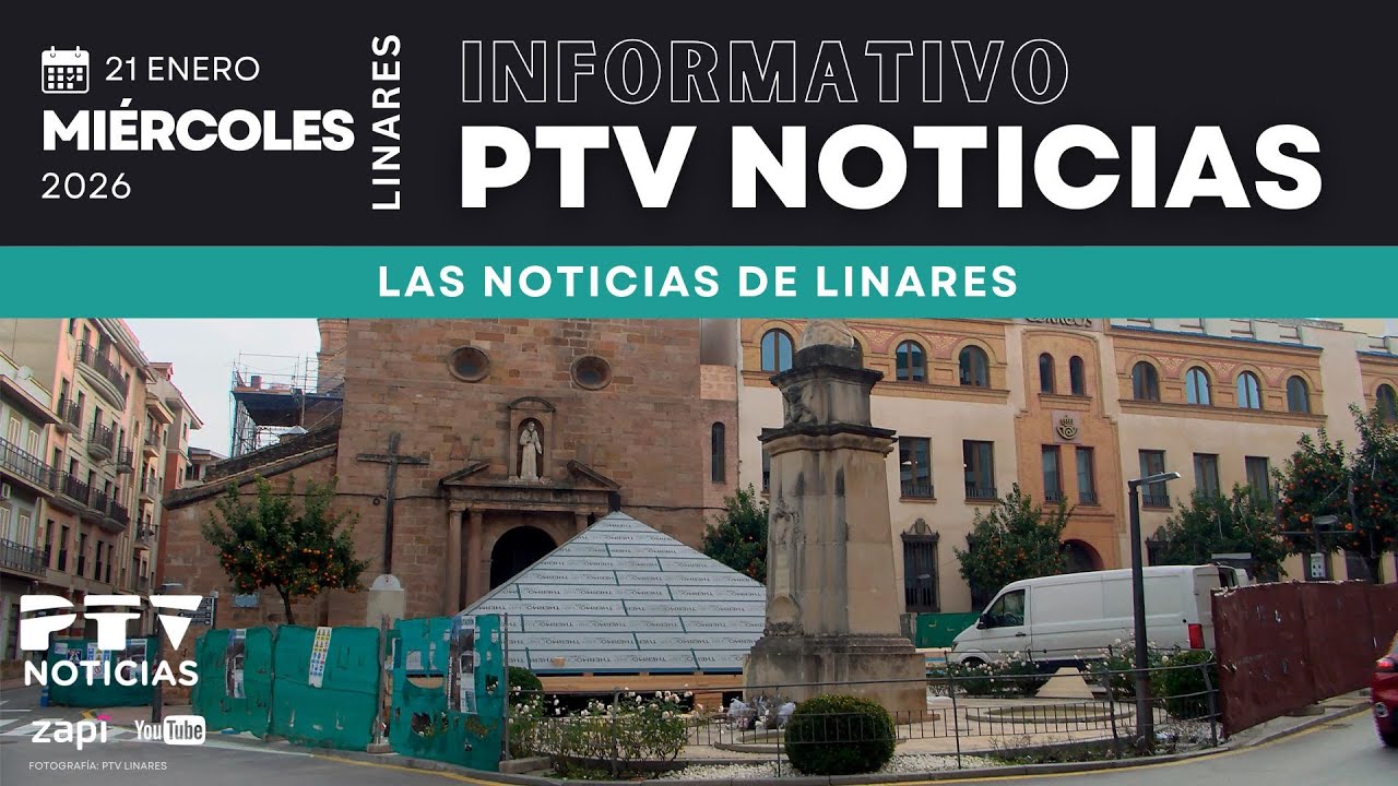 📺 PTV NOTICIAS LINARES HD | Culmina la primera fase de restauración en San Francisco | 21 ene