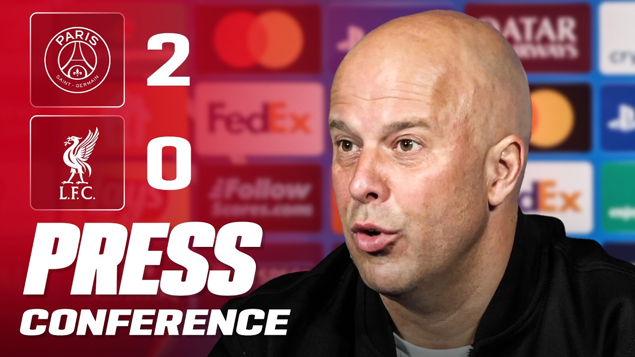 Arne Slot Post-Match Press Conference | PSG v Liverpool