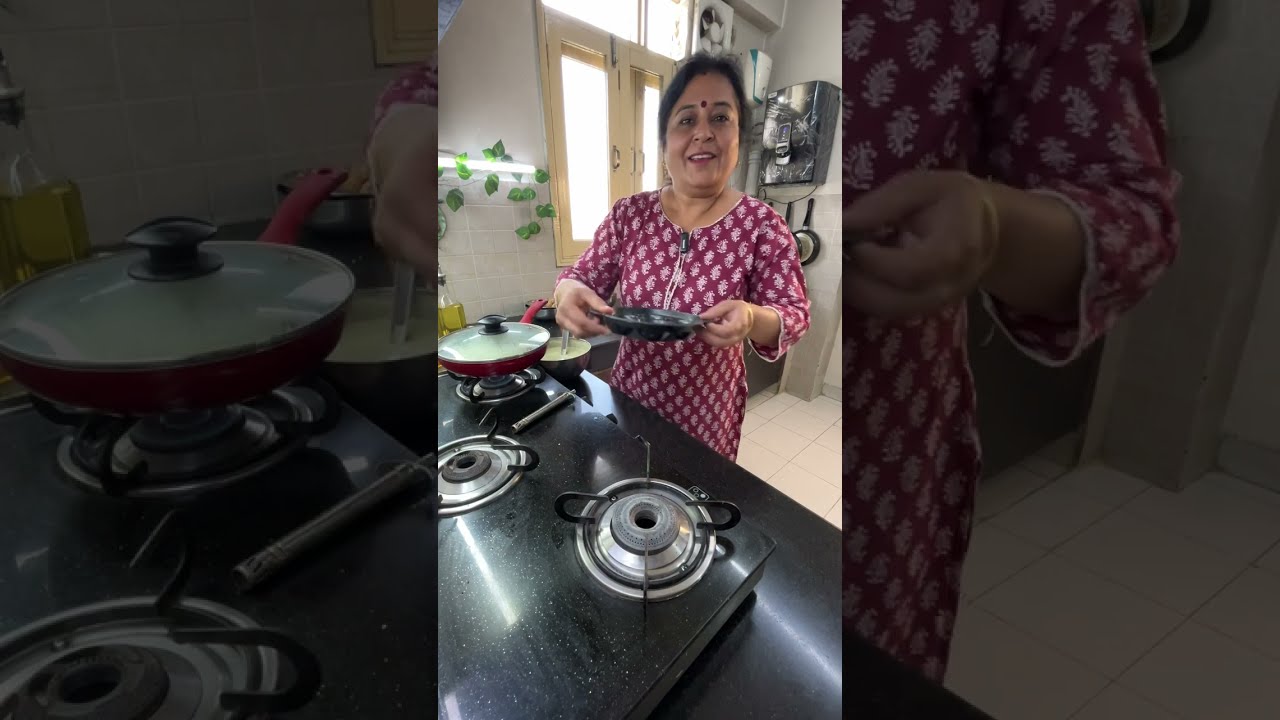 आज लंच की छुट्टी-आज की रेसिपी है सर्वगुण सम्पन्न😅-नो फ्राई नो झंझट 3 breakfast in 1 time