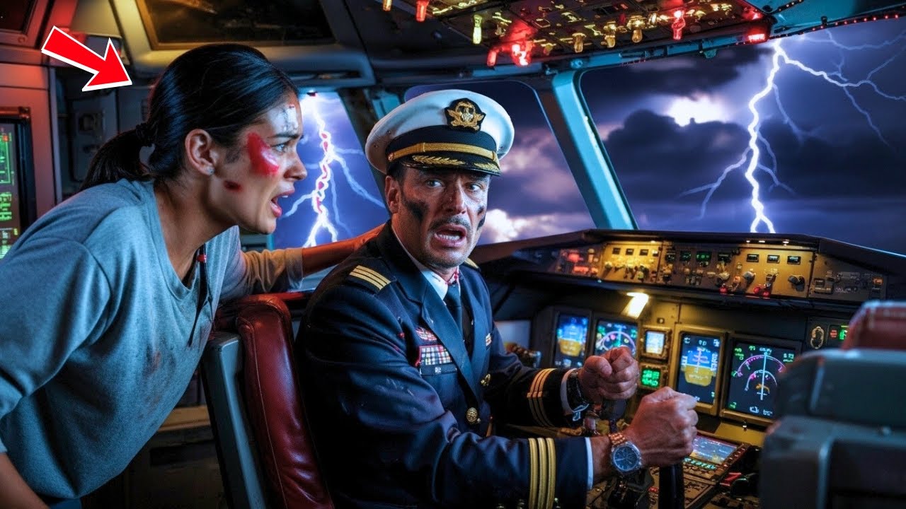 Она встала со своего места, когда капитан спецназа спросил, есть ли на борту боевой пилот.