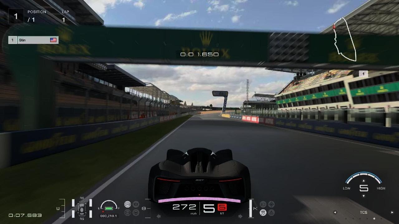 Le Mans No Chicane 1:42.6 - SRT Tomahawk (No Track Limits)