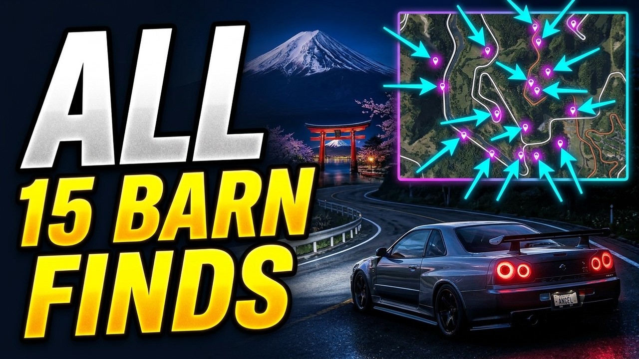 Находки в сараях в Forza Horizon 6 &ndash; Все 15 мест, где их можно найти (полное руководство)