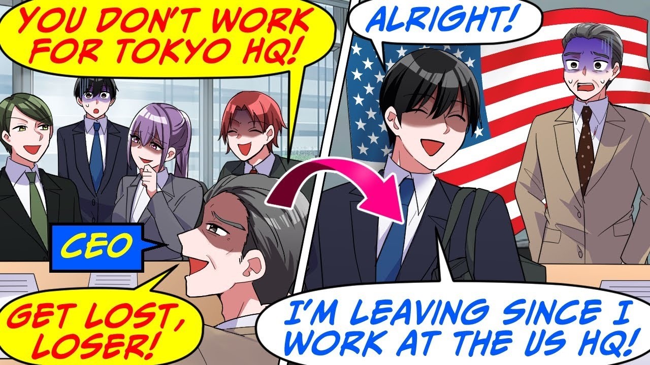 I Showed Up at Tokyo HQ for the Company Contest But My Seat Was Gone! So, I...[RomCom Manga Dub]