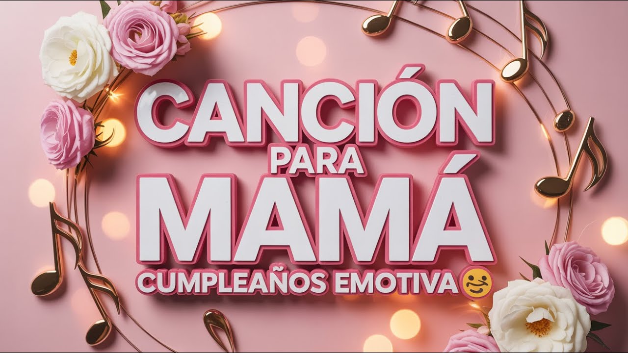 Feliz Cumplea&ntilde;os Mam&aacute; 🎵 Canci&oacute;n Emotiva para Dedicar