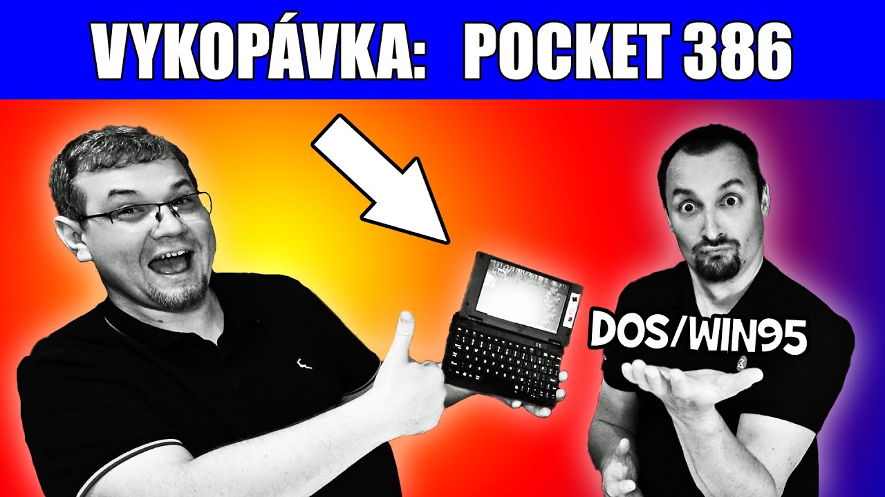 Moderný starý počítač : Pocket 386 [Vykopávka] [Retro-Tech] [ep18]