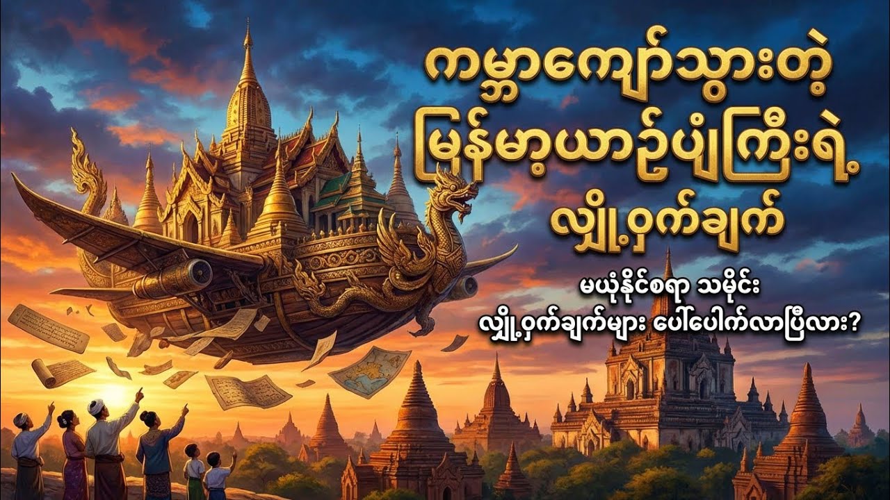 ကမ္ဘာကျော်သွားတဲ့မြန်မာ့ယာဉ်ပျံကြီးရဲ့လျှို့ဝှက်ချက်