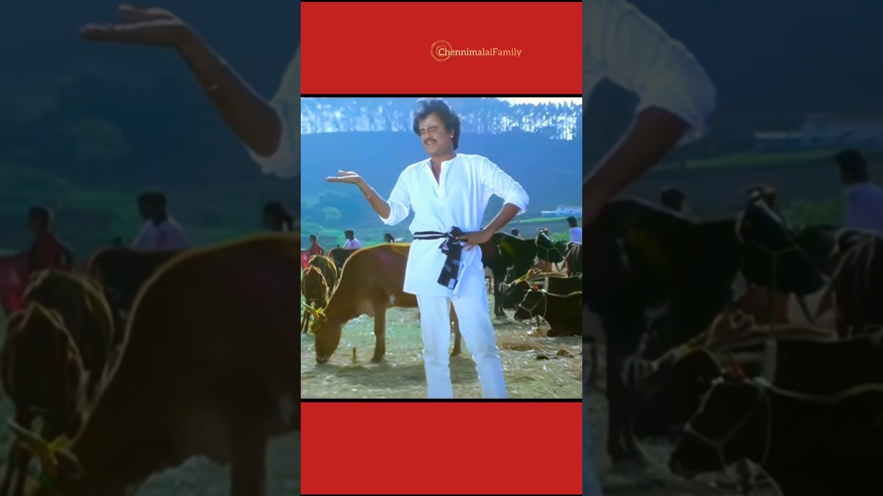 Rajinikanth’s Iconic Village Dance Energy 💥🕺🏻 Pure Style 