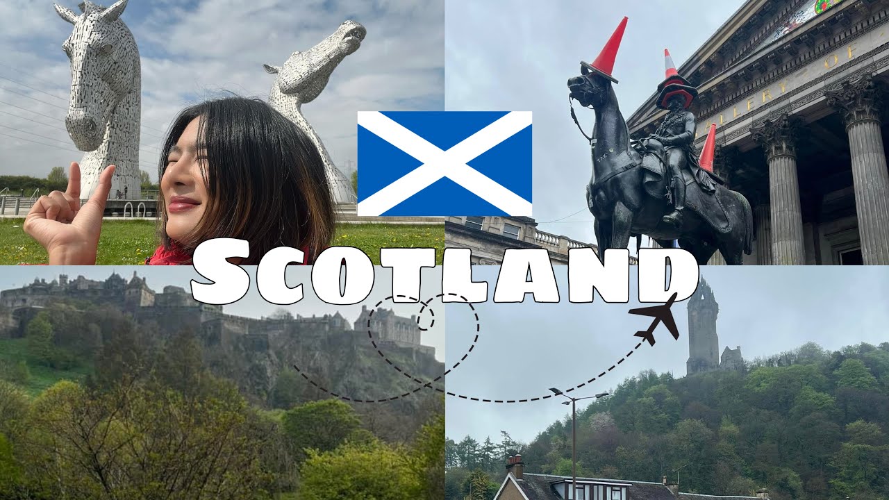 VLOG UK SS.2 EP.5🇬🇧 พาเที่ยวเองง่ายๆที่ Scotland | Glasgow | Edinburgh | Stirling | Falkirk