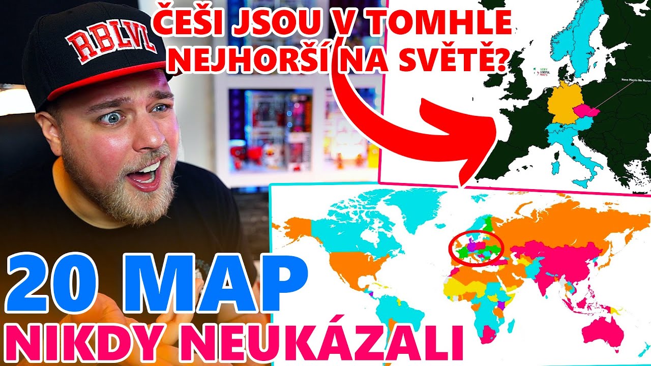 20 MAP KTERÝ TI VE ŠKOLE NIKDY NEUKÁZALI 16