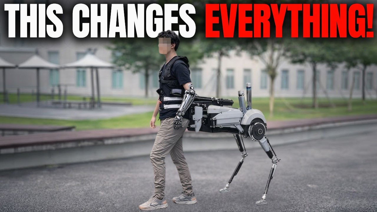 This Robot Gives Humans Two Extra Legs (And It Actually Works)