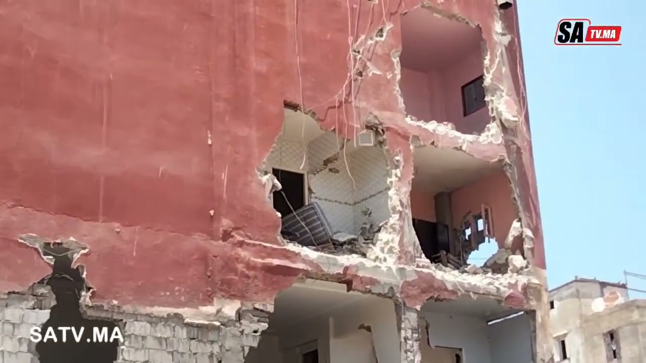 البيضاء ..  من لبحيرة شوفو  لبوعارة اش دارو في عمارة الحاج علي المانوزي قبل الهدم ديالها