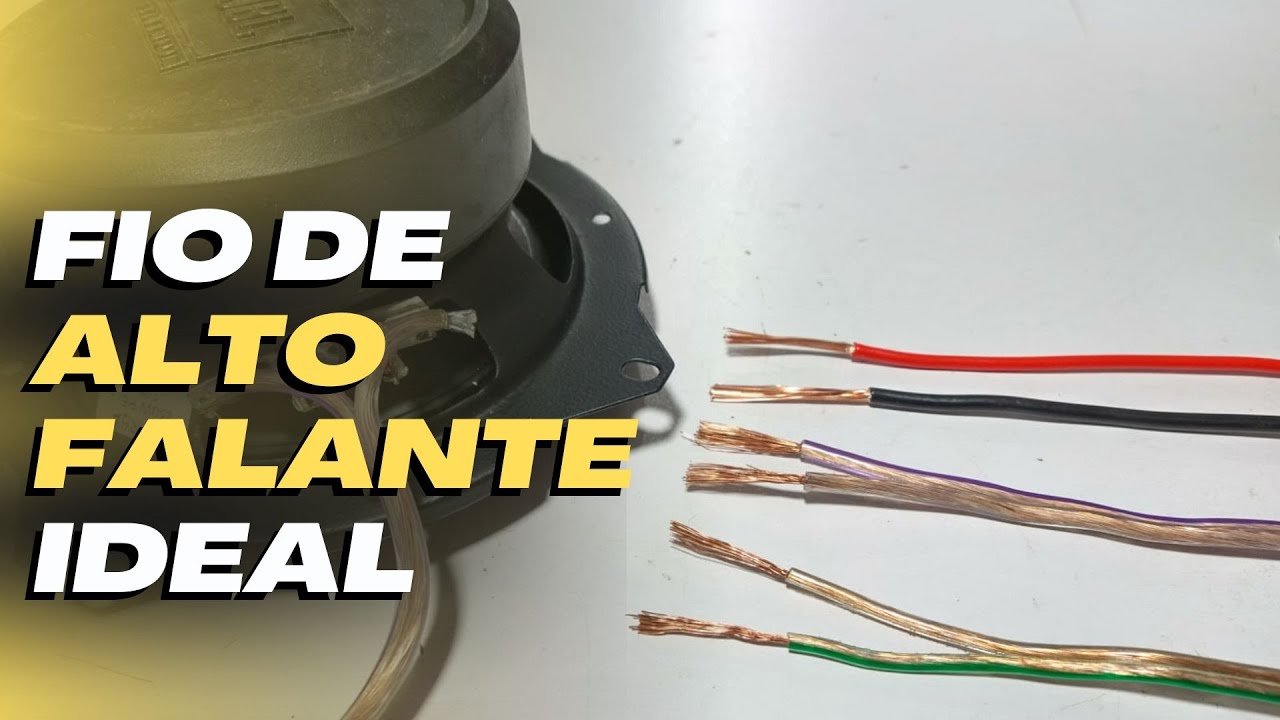 O FIO de ALTOFALANTE Certo melhora o Som do Carro ; UPMOTORS