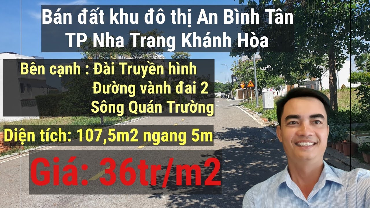 B&aacute;n đất khu đ&ocirc; thị An B&igrave;nh t&acirc;n b&ecirc;n cạnh Đ&agrave;i tr&igrave;nh h&igrave;nh Kh&aacute;nh H&ograve;a| Cạnh s&ocirc;ng Qu&aacute;n Trường|0339091893