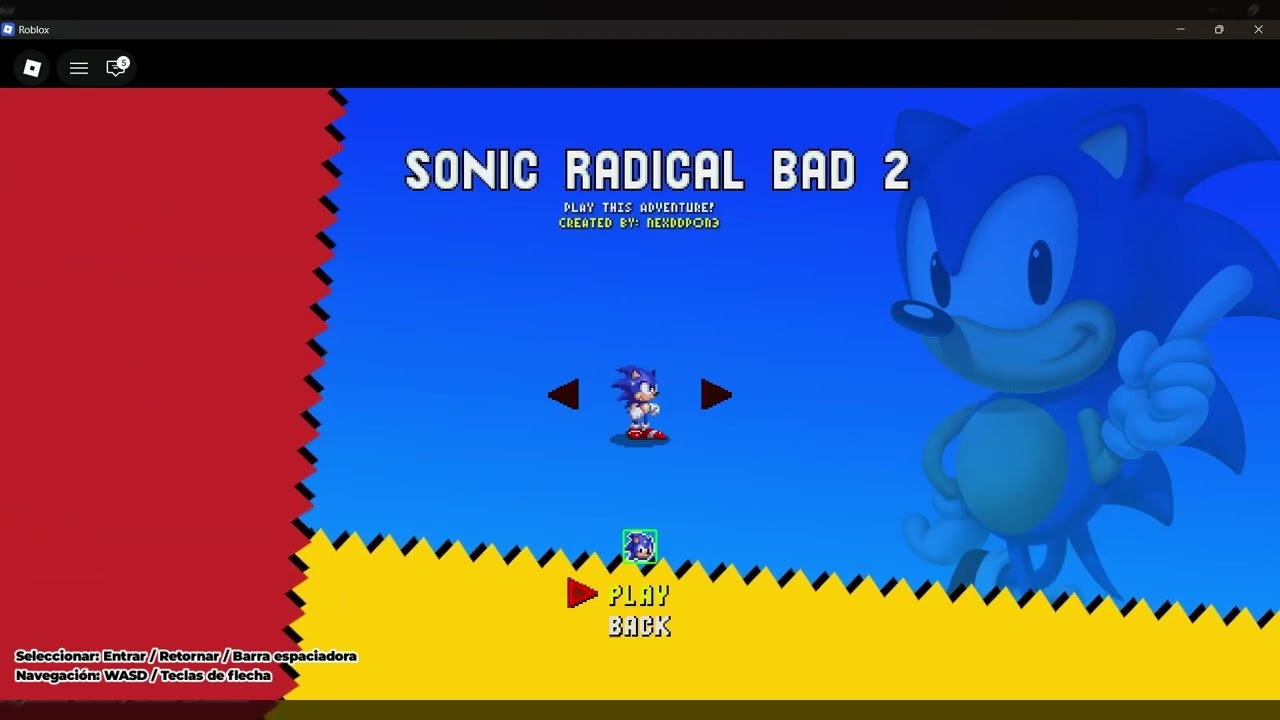 Classic Sonic Simulator v13.2 Sonic Radical Bad 2 Adventure