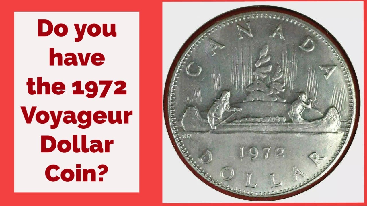 1972 Canadian Voyageur $1 Coin Varieties and Value #gsjj #challengecoins #CustomChallengeCoins
