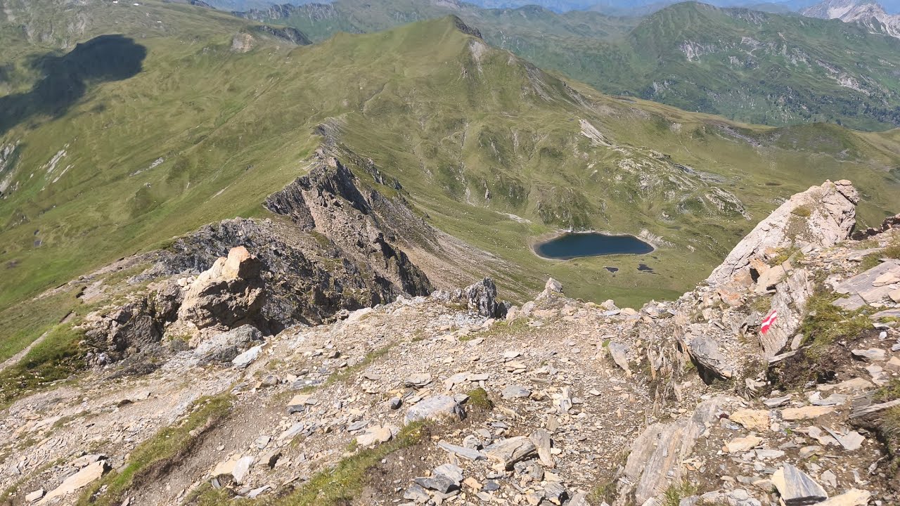 Radstadter Tauern trekking: Sticklerhütte - Weisseck - Riedingscharte - Riedingsee