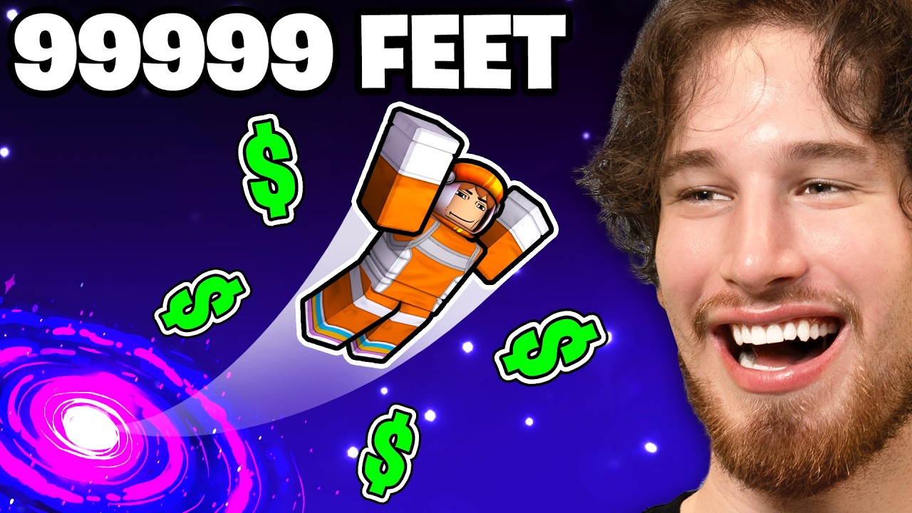 I JUMPED 523,368,4378 FEET in Roblox!