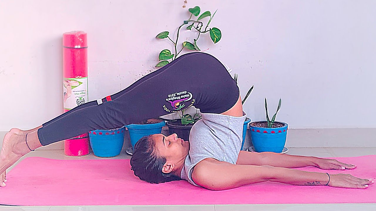 हलासन करने की रीत हिंदी मे || Halasana Method In Hindi || Steps Of Halasana In Hindi