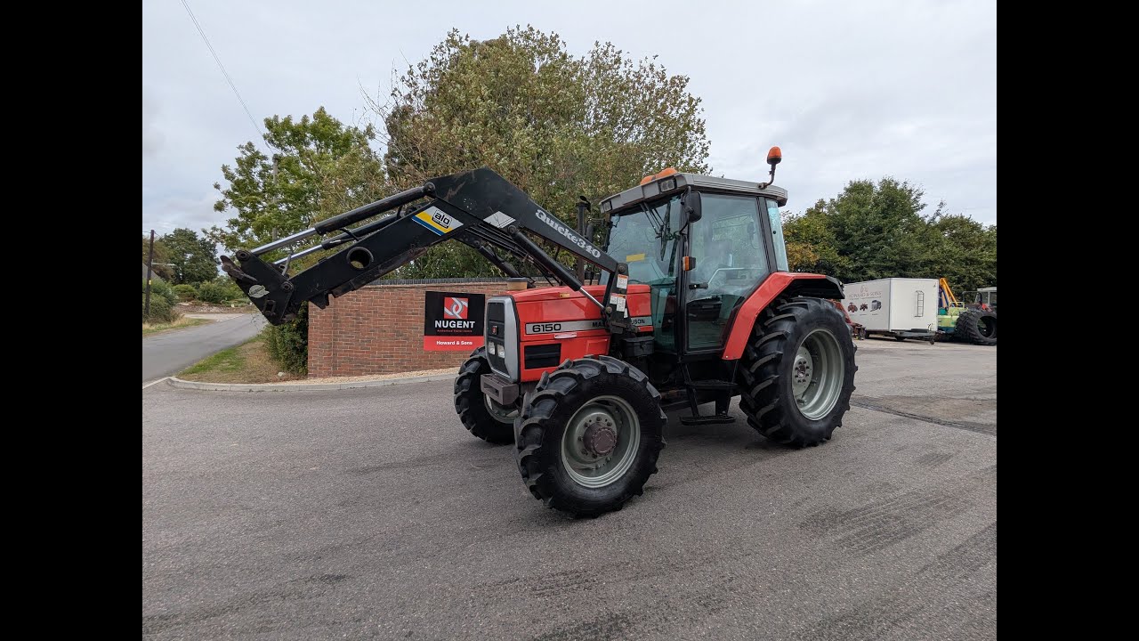 MASSEY FERGUSON 6150 & QUICKE 340 LOADER