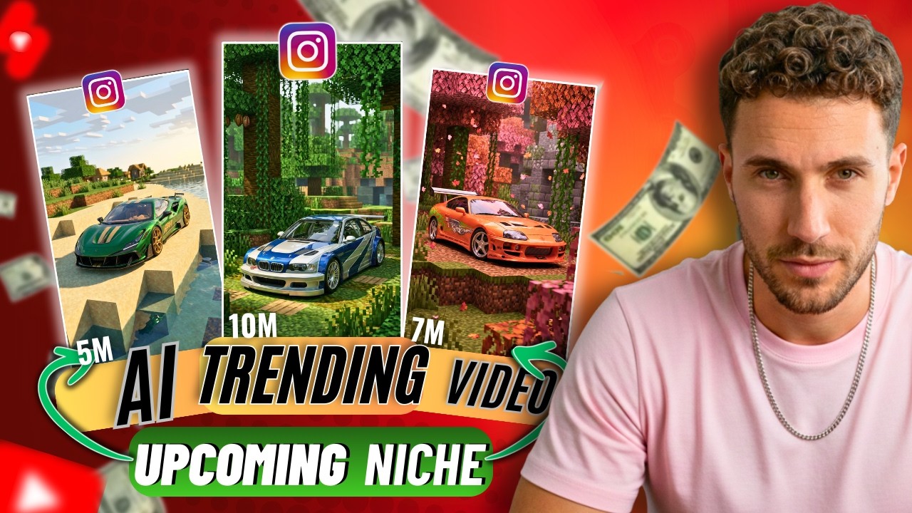 I Tried the Viral AI Video Everyone Is Using… Here’s How | Minecraft X Car |