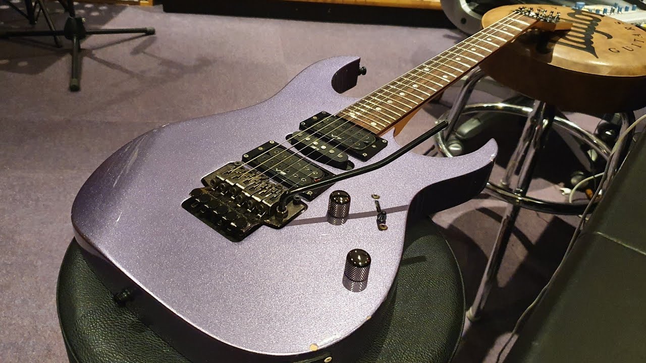 Гитара Ibanez RG470 Titanium Ice серии RG, японская, сделана в Японии, Fujigen MIJ