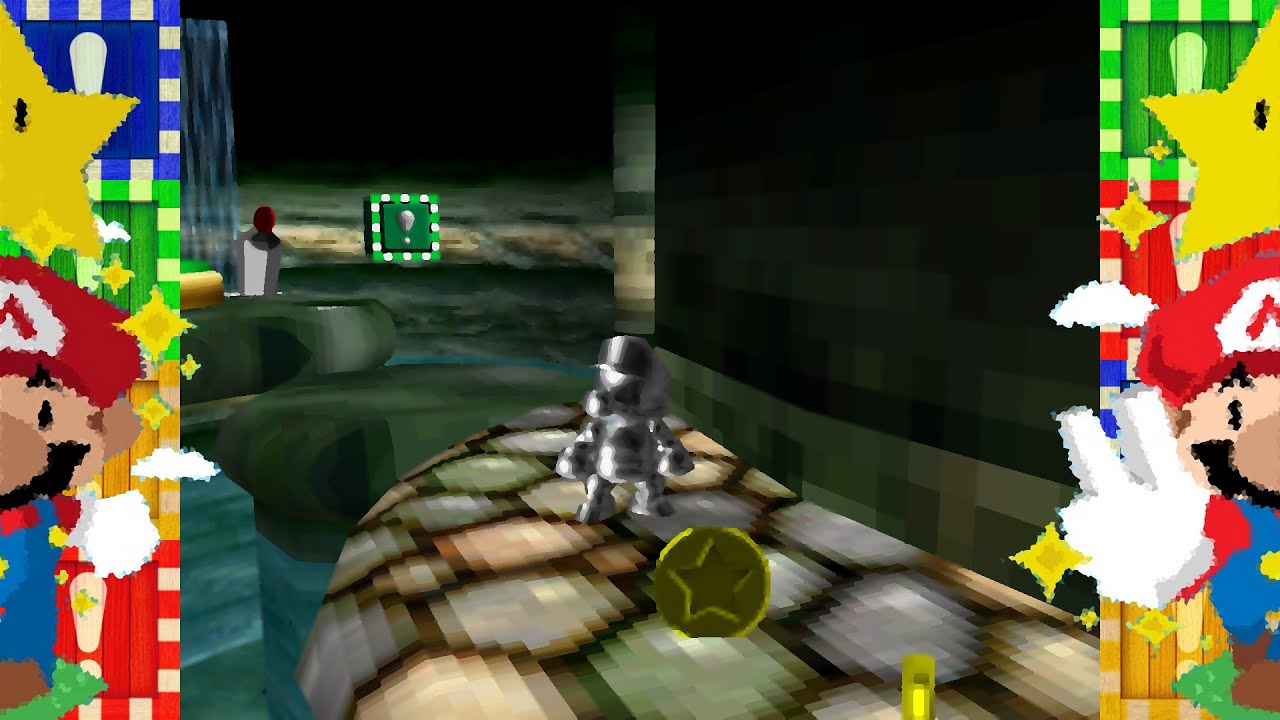 Mario went Just a Bit (Cap) Crazy (Wing/Metal/Vanish Cap) - Reveal [Super Mario 64 Redrawn]